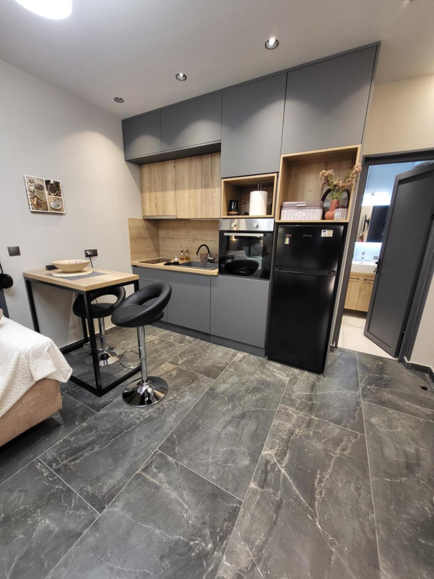 Modern Studio In Veria Center, Near Elia Square Buitenkant foto